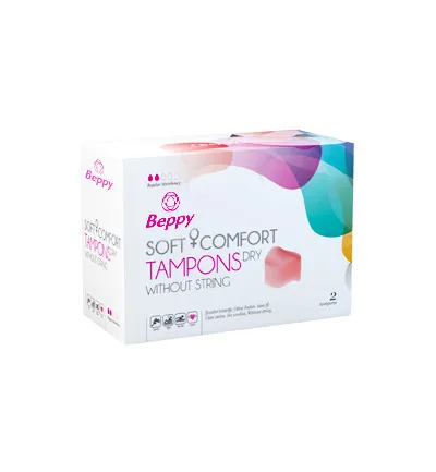 Beppy Soft+ Comfort Tampons Dry (2 stuks)