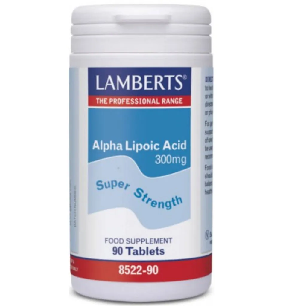 Lamberts Alfa liponzuur 300mg (90 tabletten)
