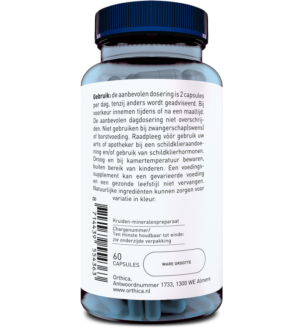 Orthica Magnesium plus (60 capsules) - image 2