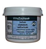 VitaZouten Kalium aluminium sulfuricum VitaZout Nr. 20 (360 tabletten)