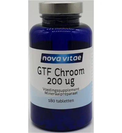 Nova Vitae Gtf Chroom (180 Tabletten)