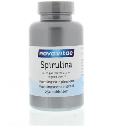 Nova Vitae Spirulina (250 tabletten)