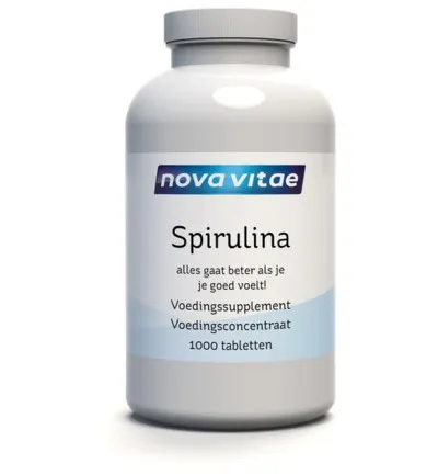Nova Vitae Spirulina (1000 tabletten)
