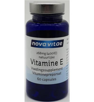Nova Vitae Vitamine E 400IU (60 capsules)