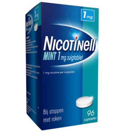 Nicotinell Mint 1 mg (96 zuigtabletten)