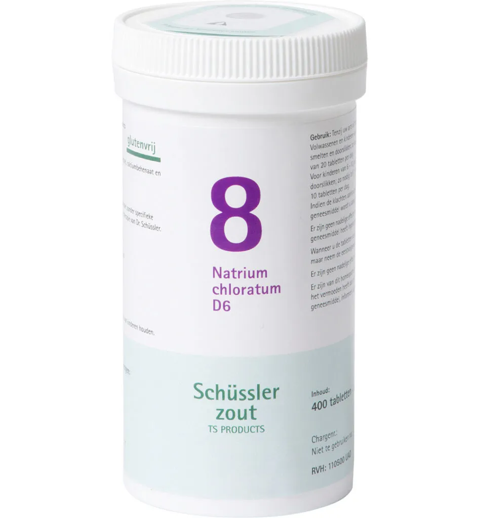Pfluger Natrium chloratum 8 D6 Schussler (400 tabletten)