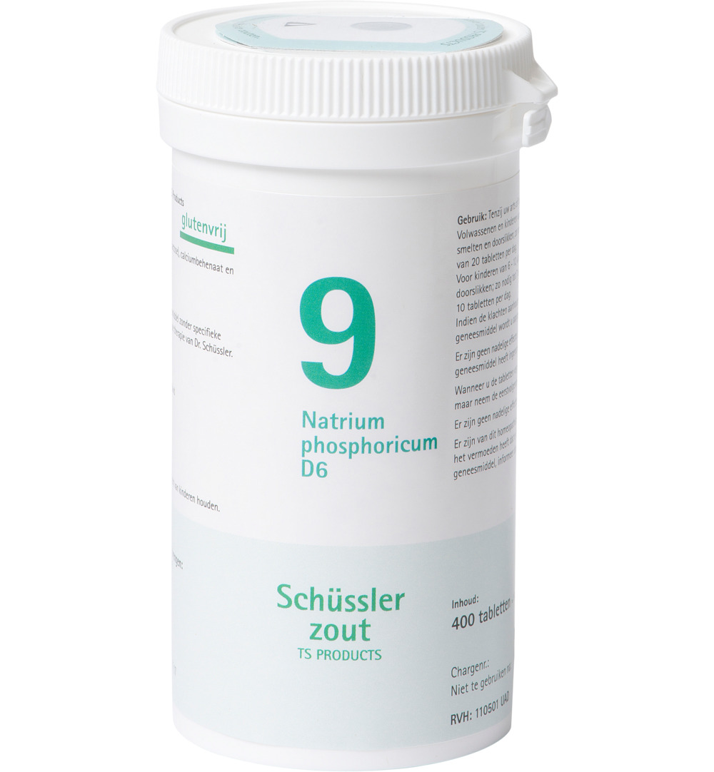 Pfluger Natrium phosphoricum 9 D6 Schussler (400 tabletten)
