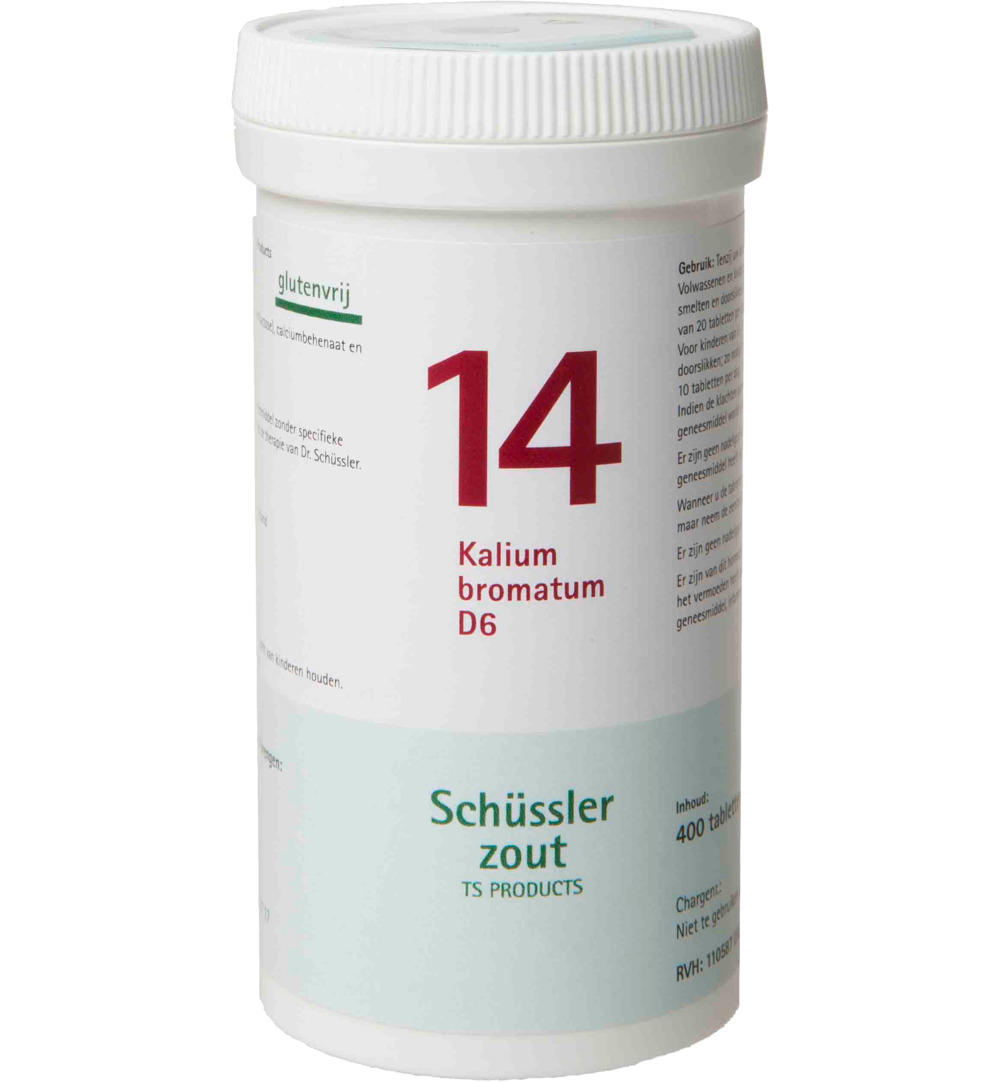 Pfluger Kalium bromatum 14 D6 Schussle (400 tabletten)