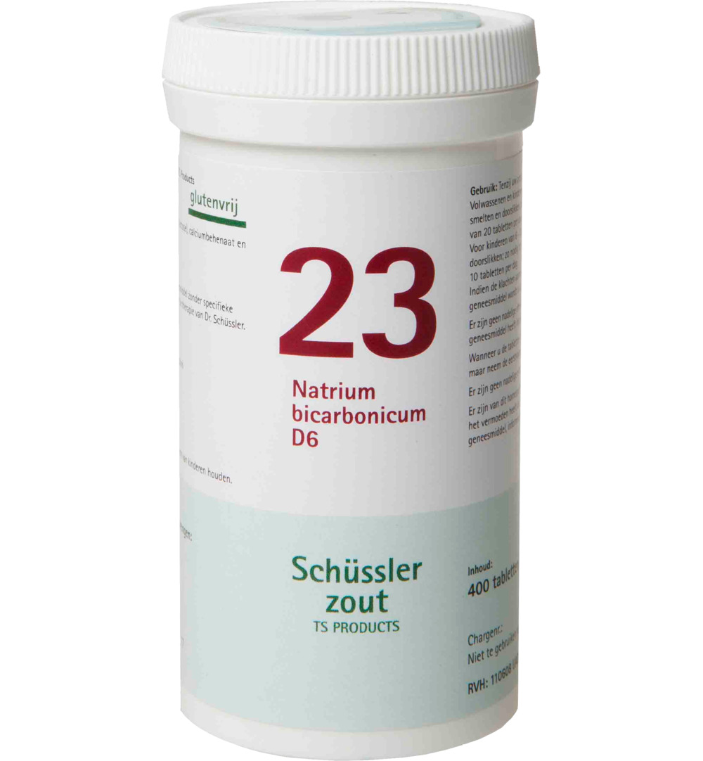 Pfluger Natrium bicarbonicum 23 D6 Schussler (400 tabletten)