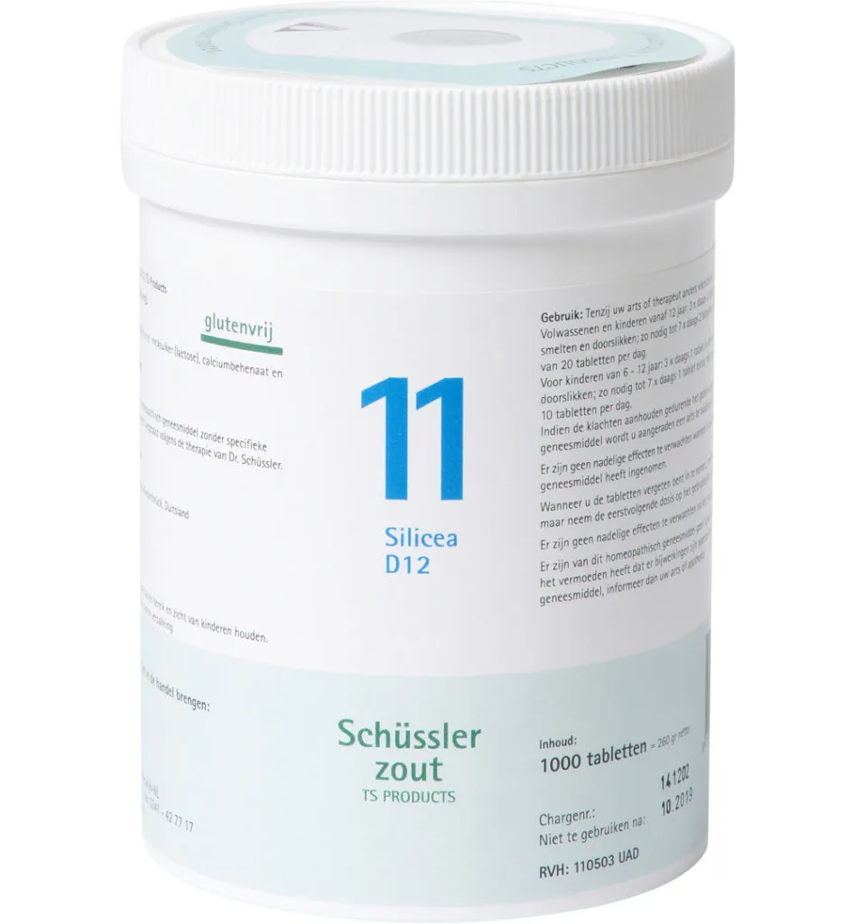 Pfluger Silicea 11 D12 Schussler (1000 tabletten)