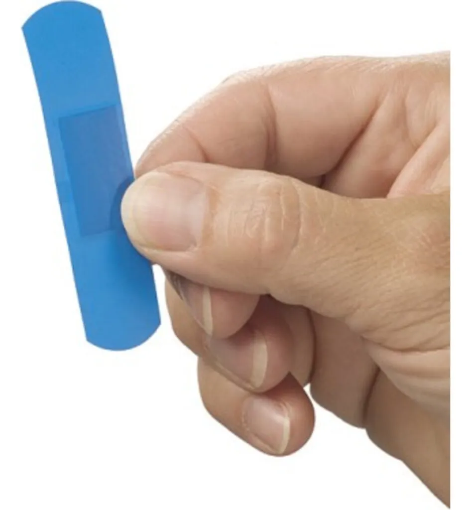 Hekaplast Pleister detectable 25 x 72 (100 stuks)