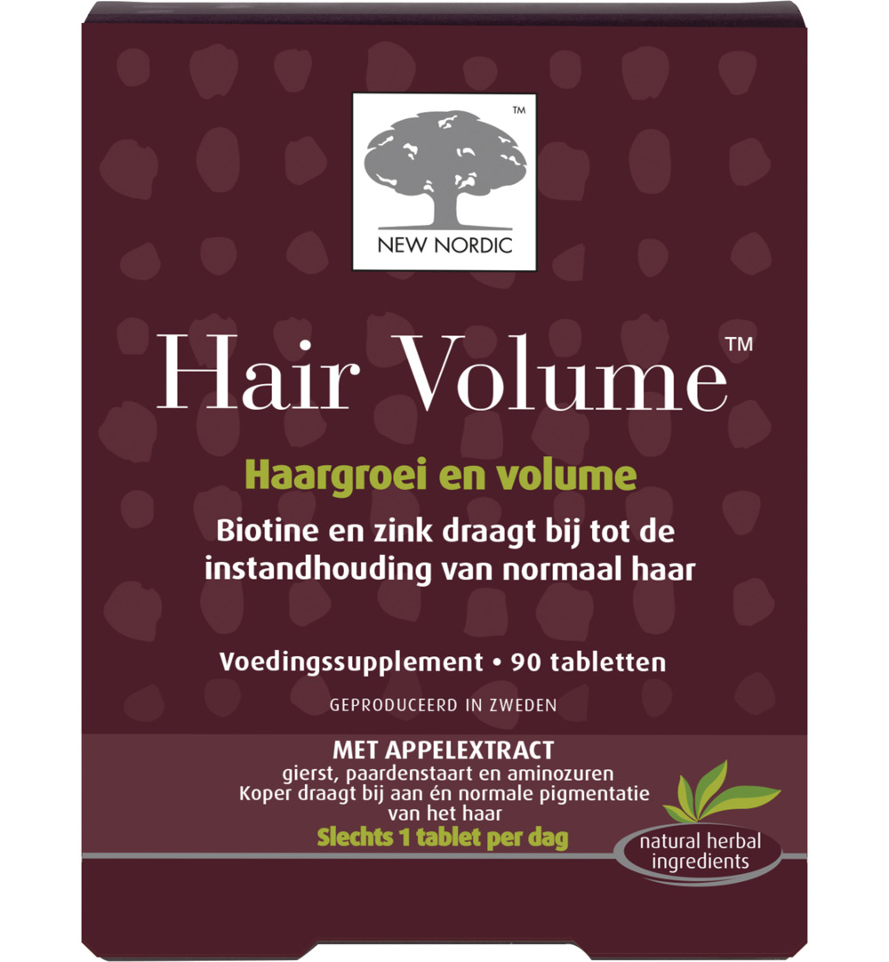 New Nordic Hair volume (90 tabletten)