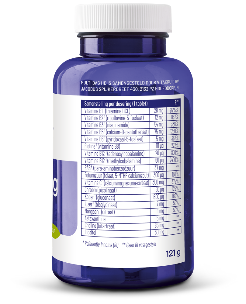 Vitakruid Multi Dag HD (90 tabletten) - image 2