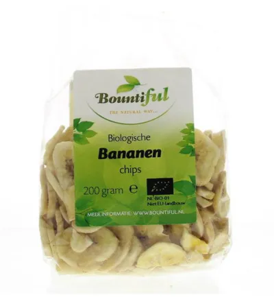 Bountiful Bananen Chips Bio (200 gr)