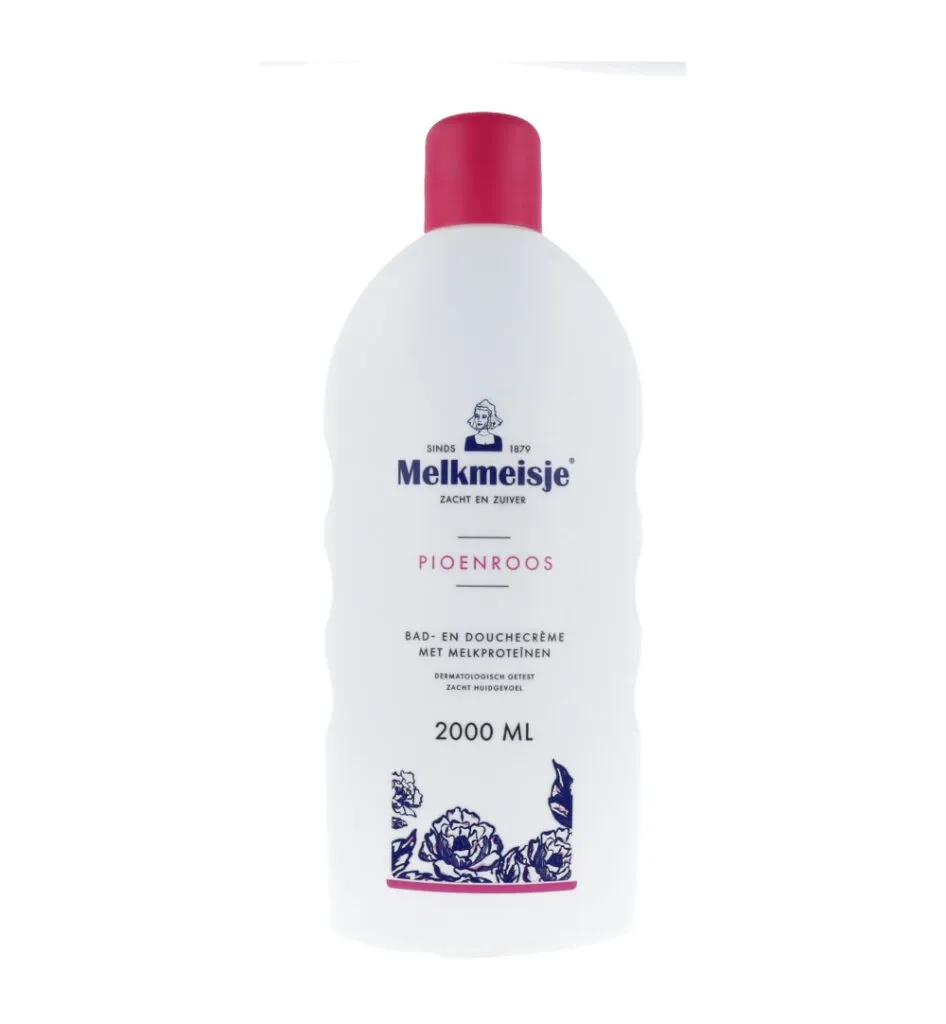 Melkmeisje Bad & douche pioenroos (2000 ml)
