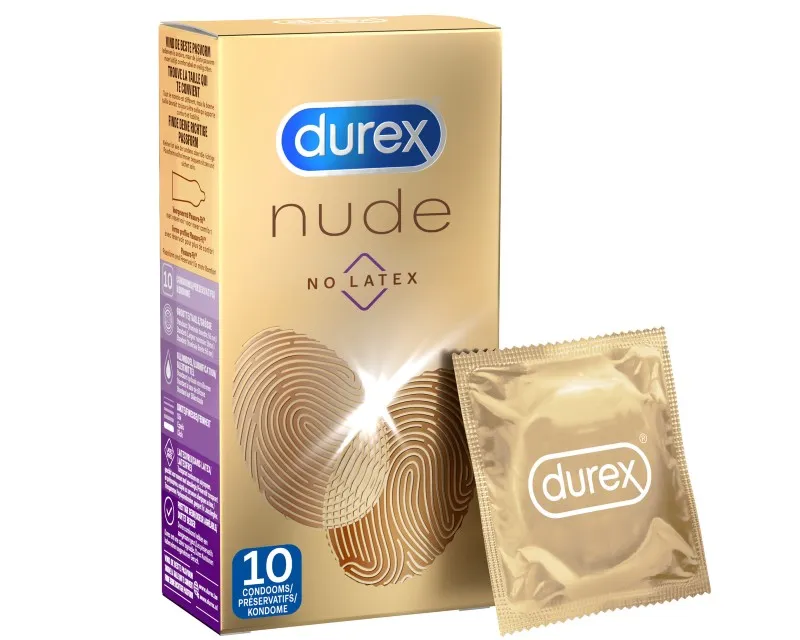 Durex Nude Latexvrij (10 stuks)