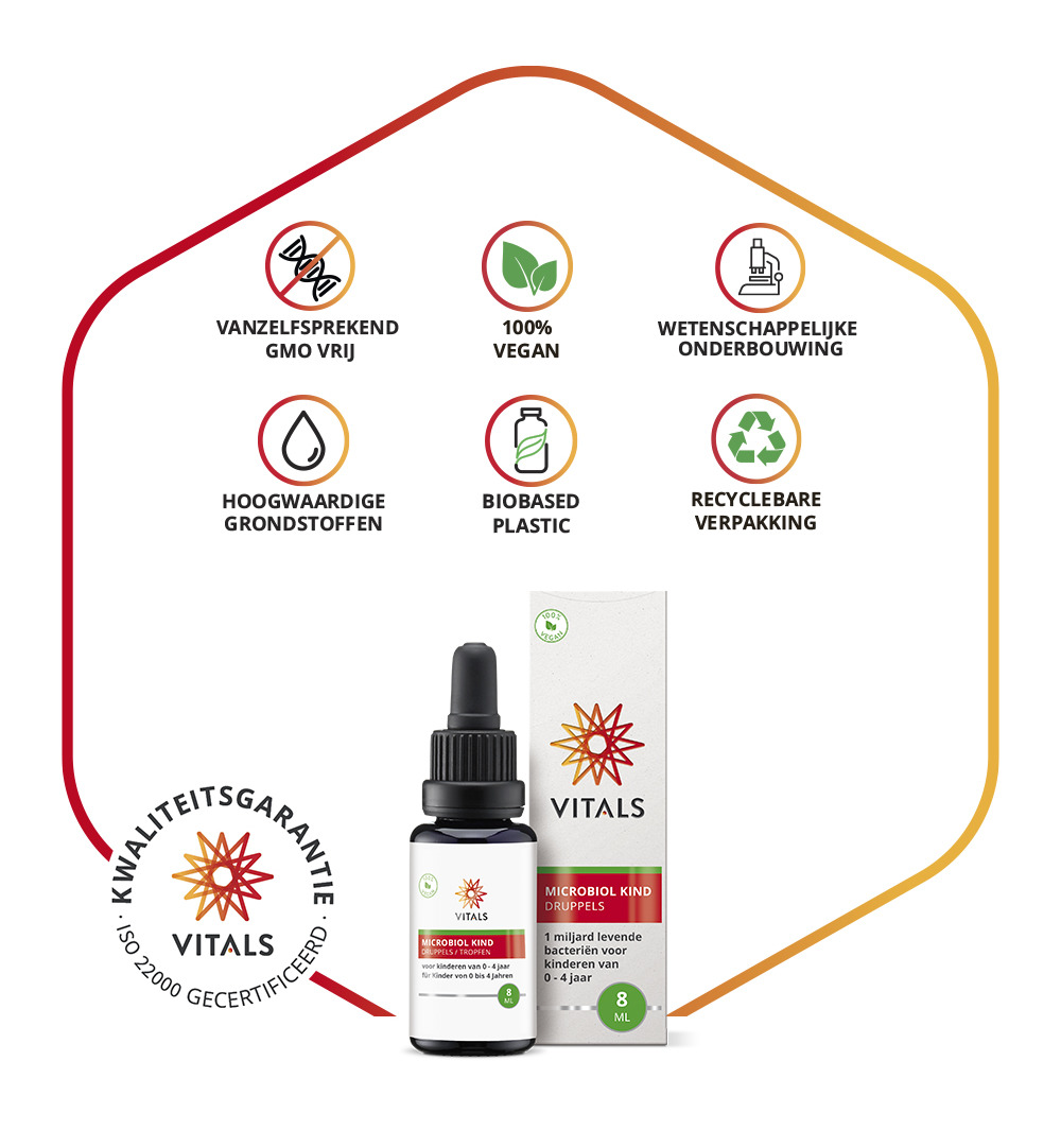 Vitals Microbiol kind 0-4 jaar (8 ml) - image 4