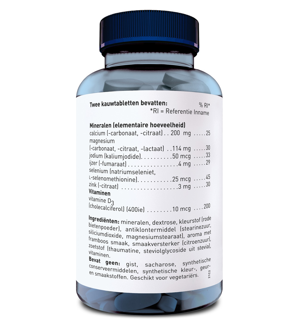 Orthica Dino minerals (90 kauwtabletten)