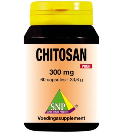 Snp Chitosan 300 mg puur (60 capsules)