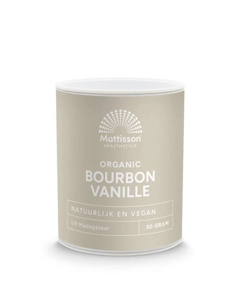 Mattisson Bourbon Vanille Poeder Bio (30 gr)