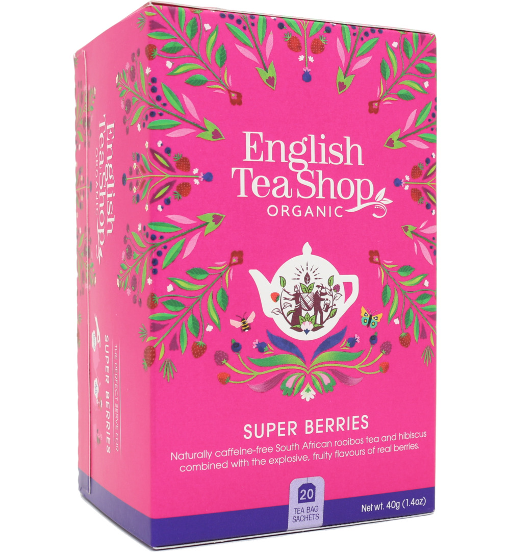 English Tea Shop Superberries bio (20 zakjes)
