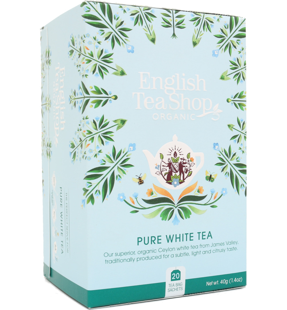 English Tea Shop White tea bio (20 zakjes)