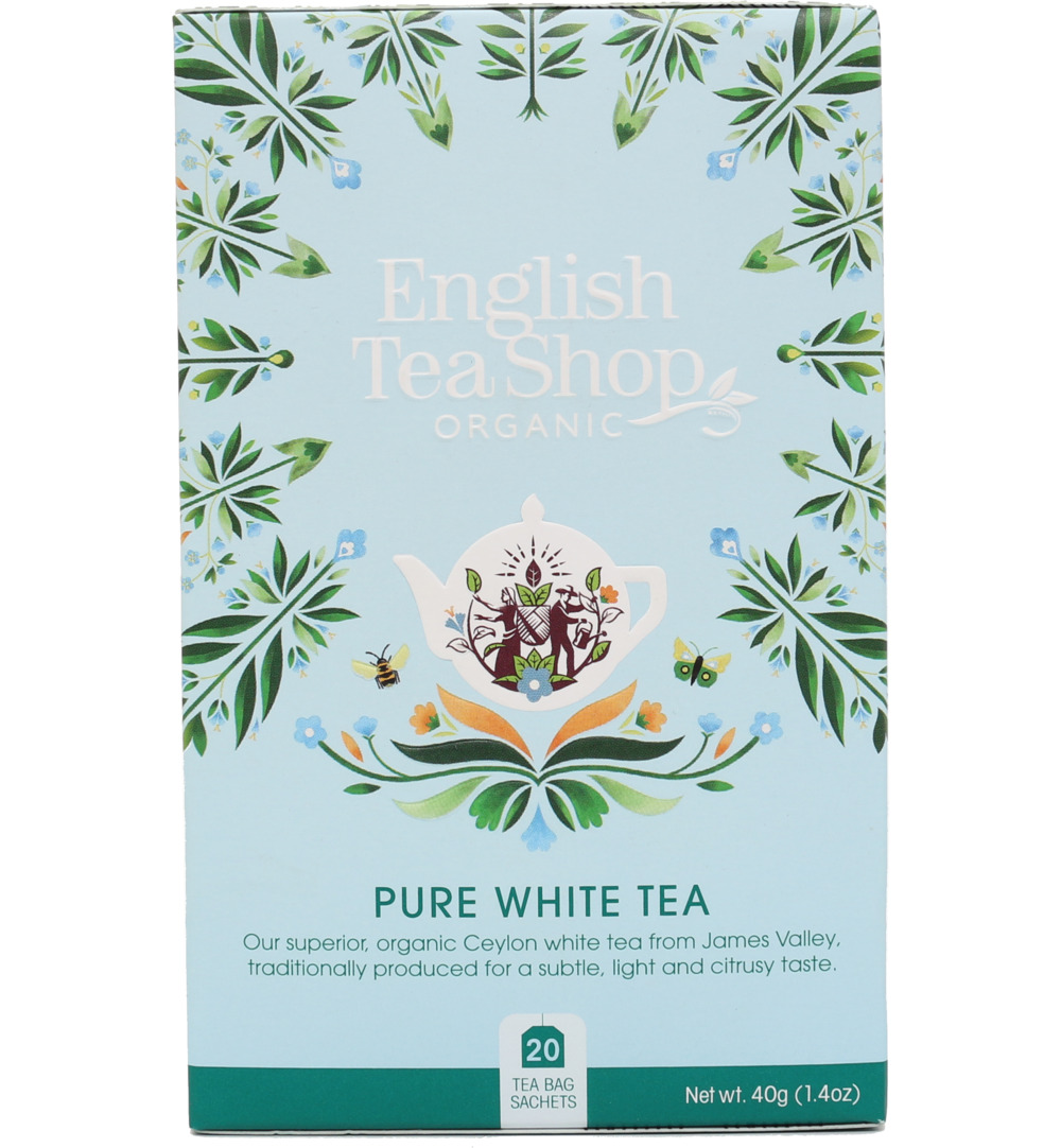 English Tea Shop White tea bio (20 zakjes)