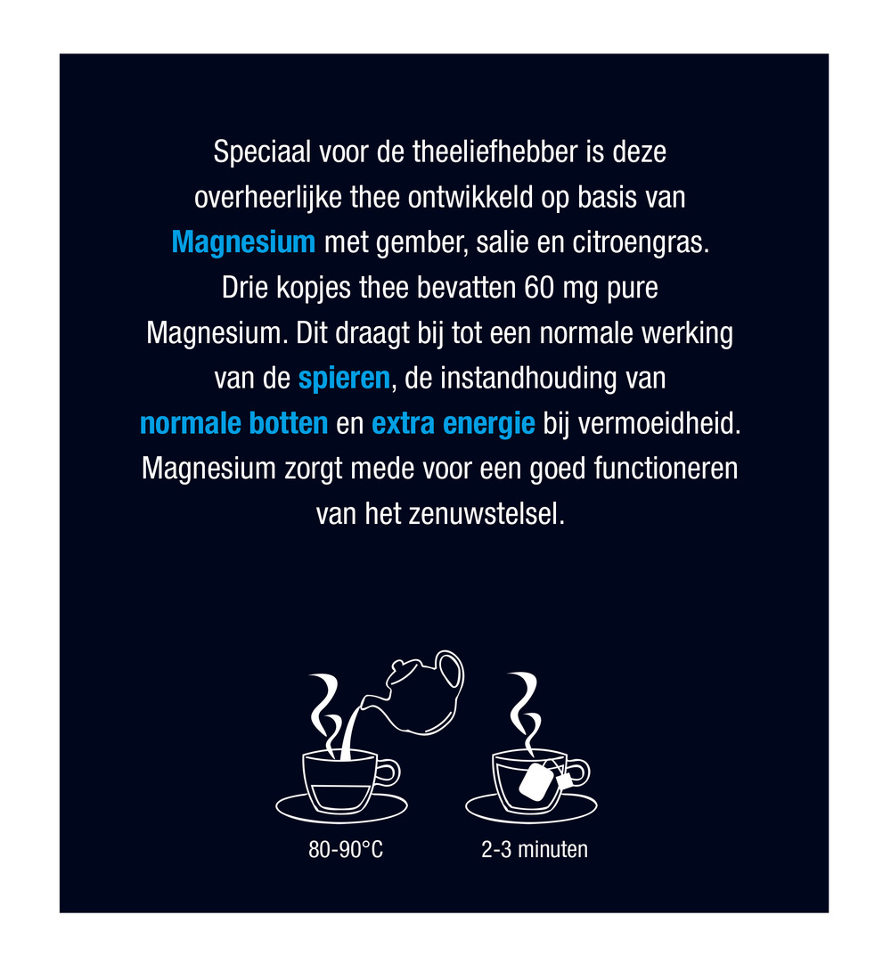 Lucovitaal Magnesium Groene Thee (20 zakjes) - image 4