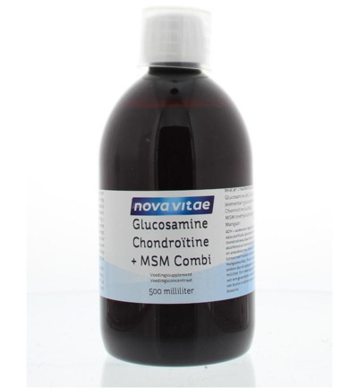 Nova Vitae Glucosamine chondroitine MSM combi (500 ml)