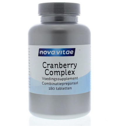 Nova Vitae Cranberry D-mannose complex (180 tabletten)