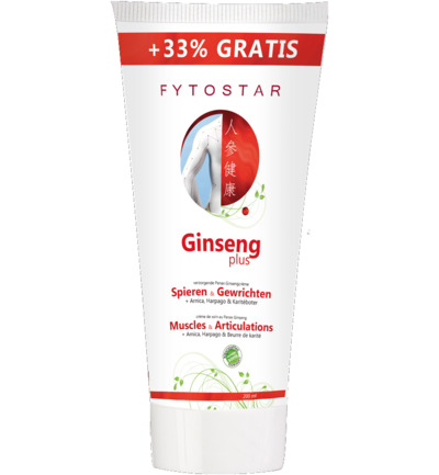 Fytostar Ginseng Plus Spiercreme +33% (200 ml)