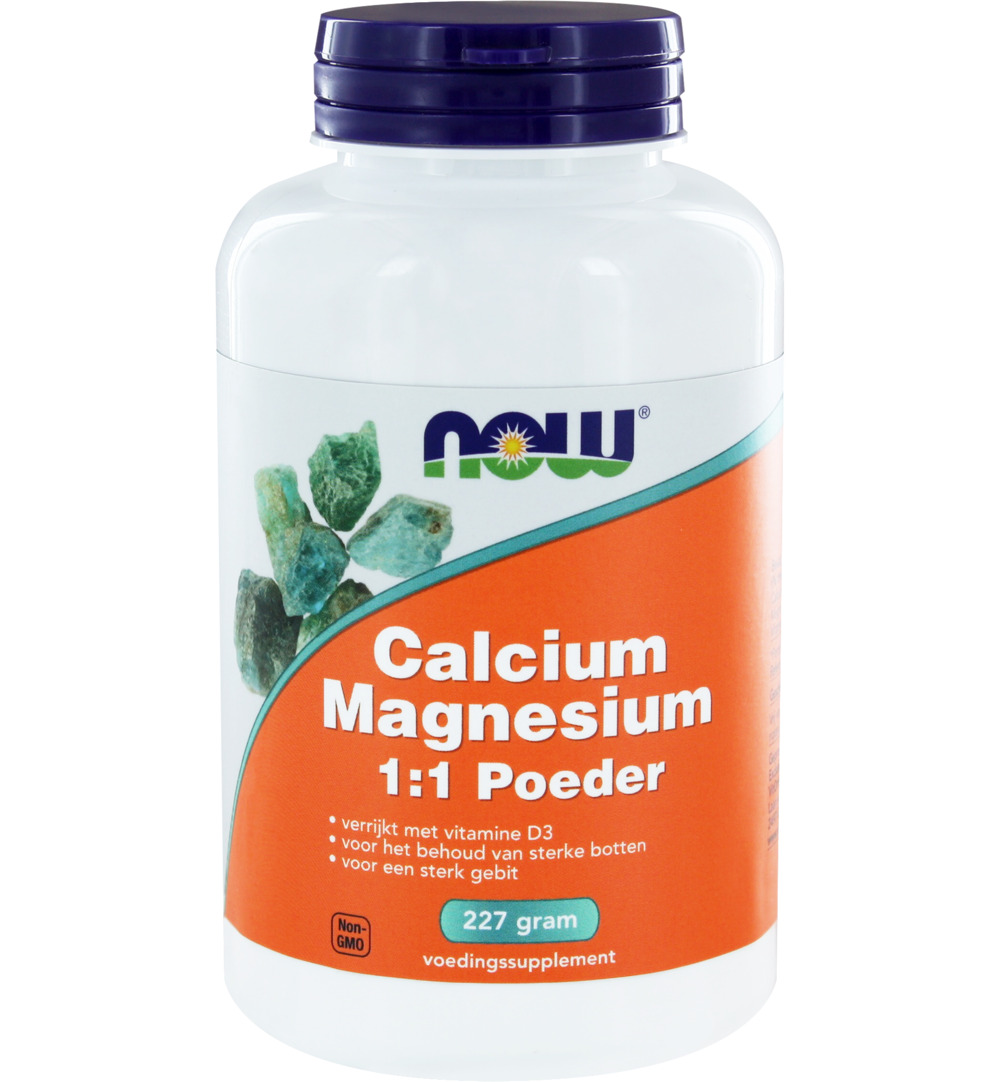 Now Calcium & magnesium 1:1 (227 gr)