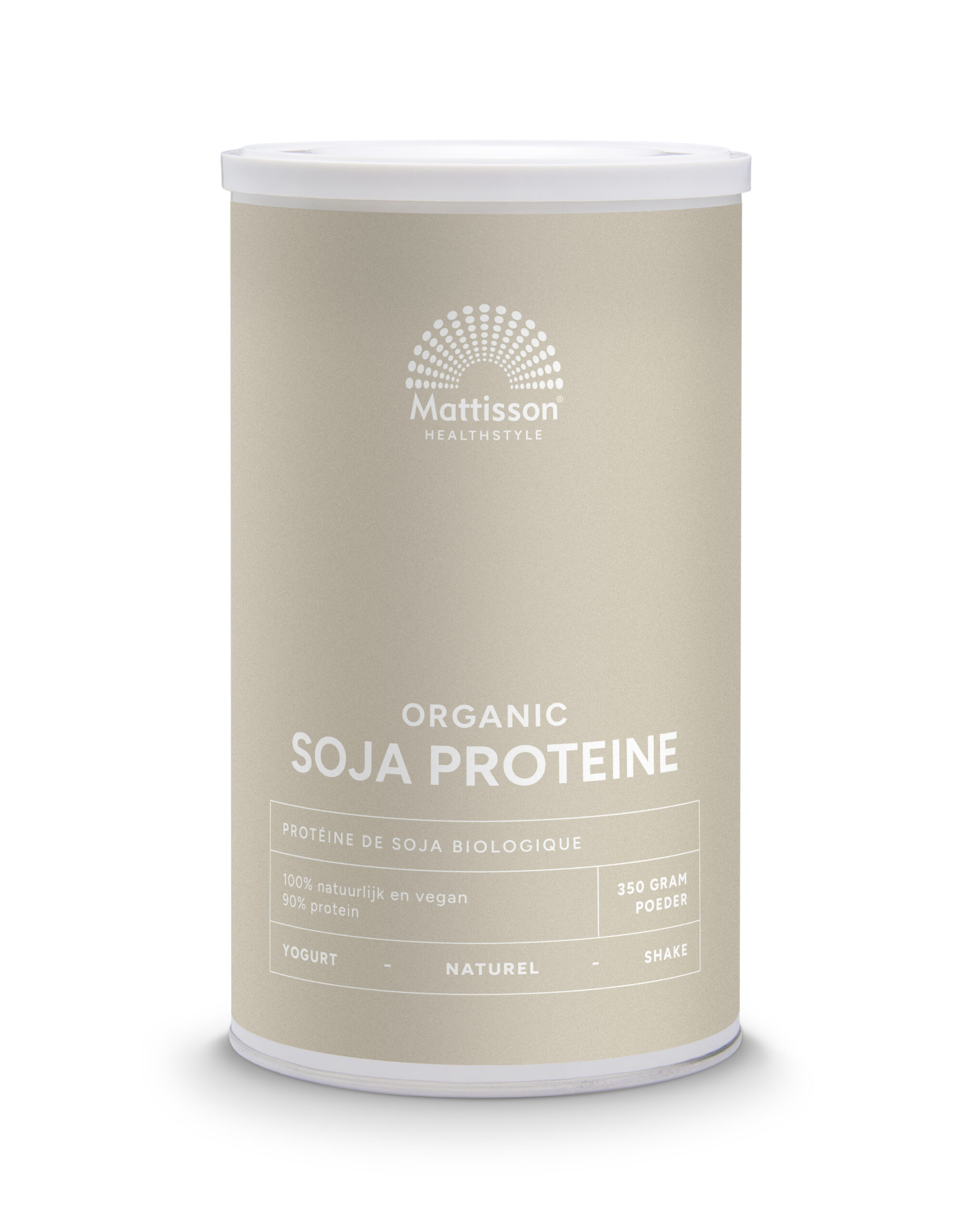 Mattisson Vegan Soja Proteine 90% Bio (350 gr)