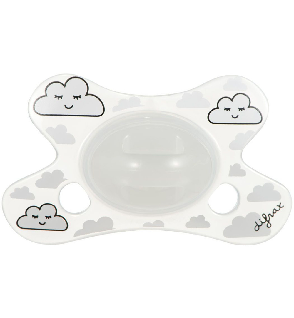 Difrax Fopspeen dental 0-6 maanden glow in the dark (1 stuk)