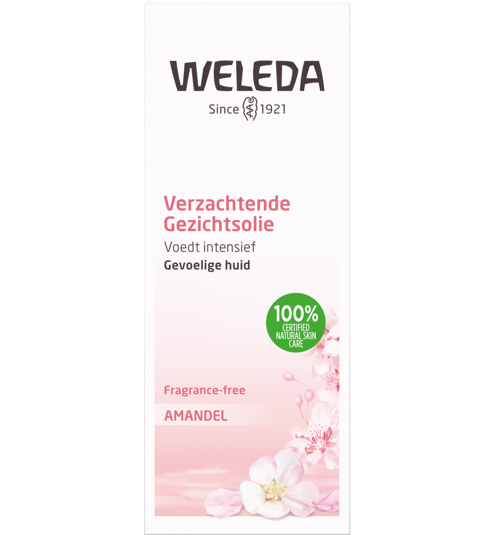 WELEDA Amandel verzachtende gezichtsolie (50 ml)