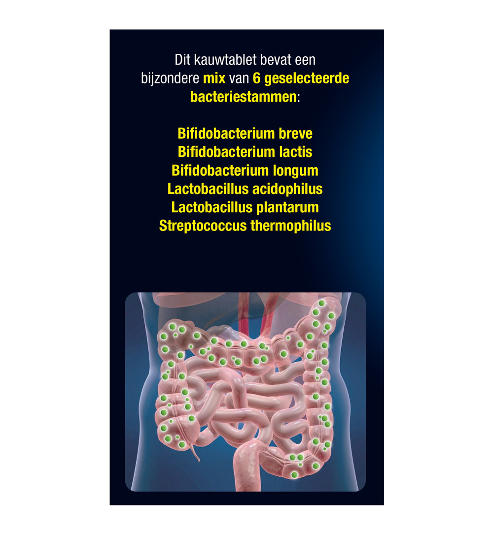 Lucovitaal Probiotica Mix 6 Bacteriestammen (30 kauwtabletten) - image 5
