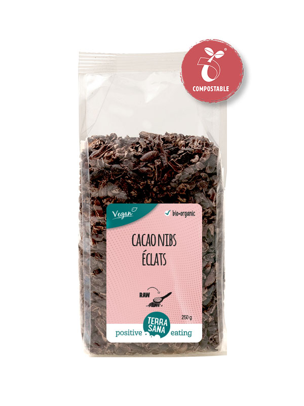 Terrasana Raw Cacao Nibs Bio (250 gr)