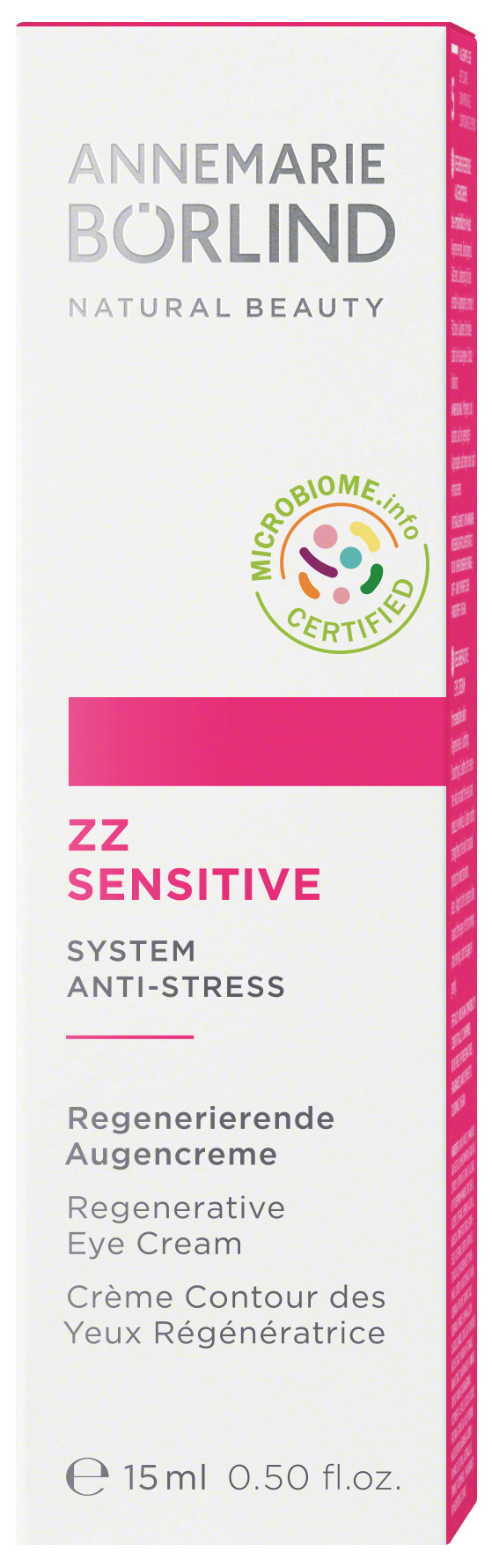 ANNEMARIE BÖRLIND ZZ Sensitive herstellende oogcreme (15 ml)