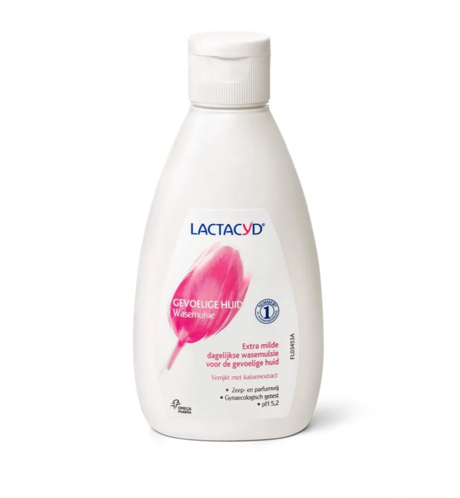 Lactacyd Wasemulsie gevoelige huid (200 ml)