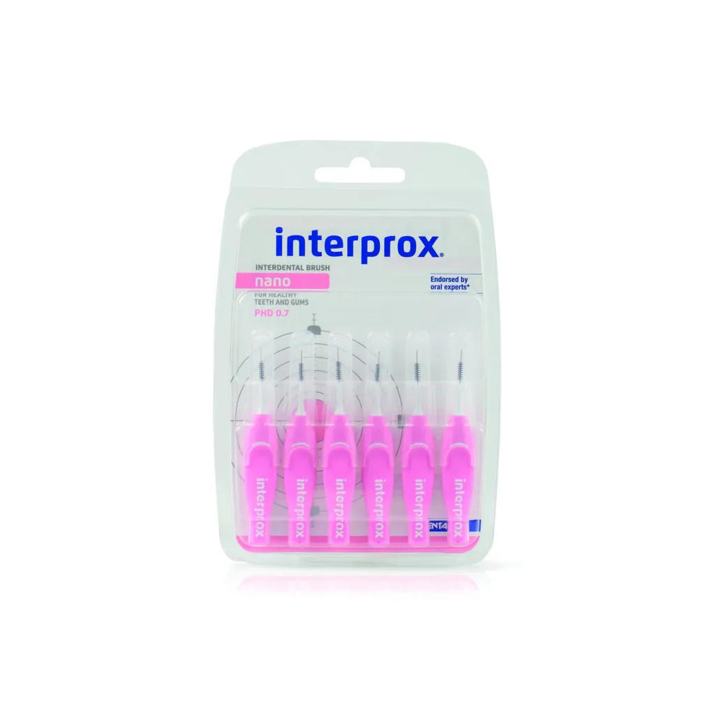 Interprox Premium nano 0.6 mm roze (6 stuks)