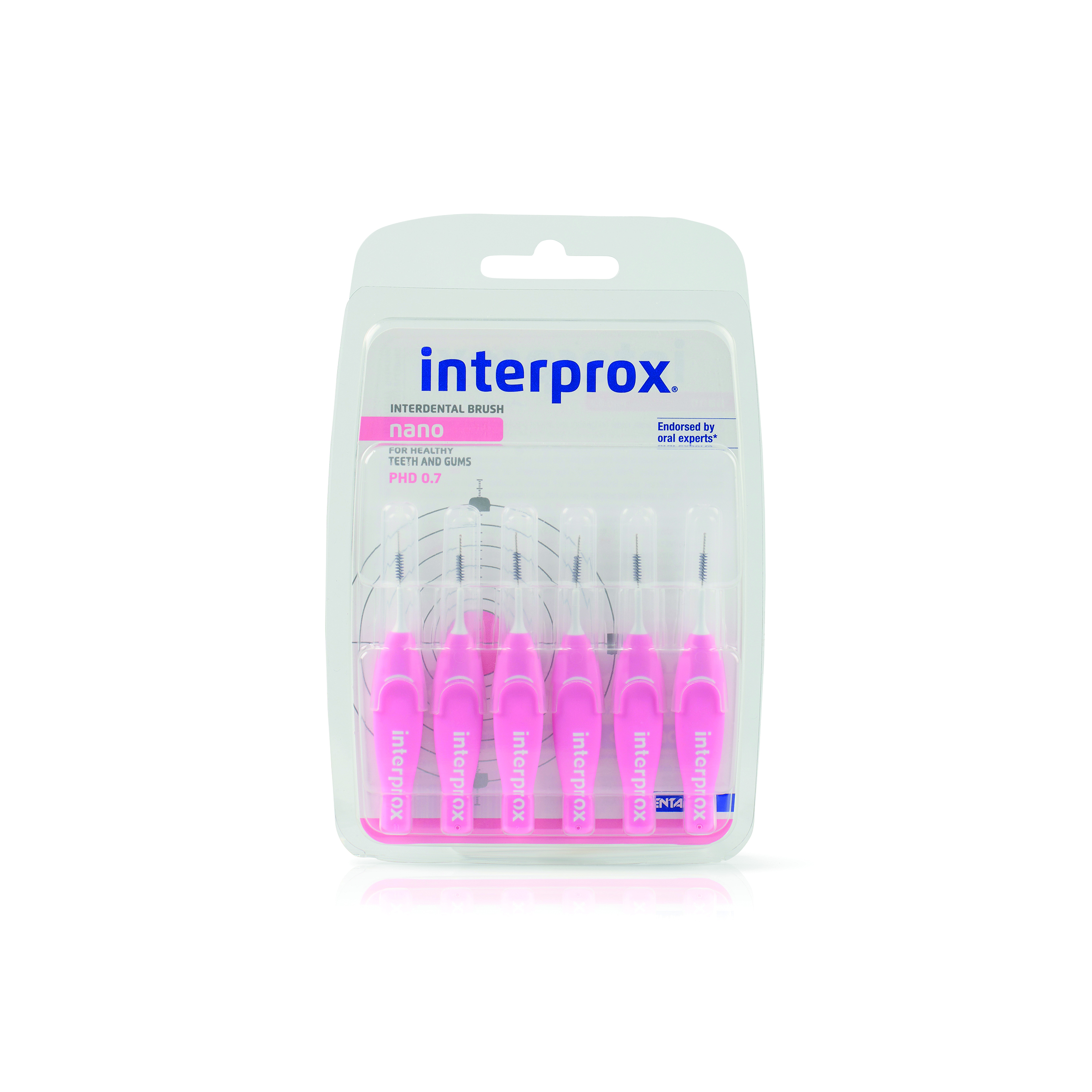 Interprox Premium nano 0.6 mm roze (6 stuks)