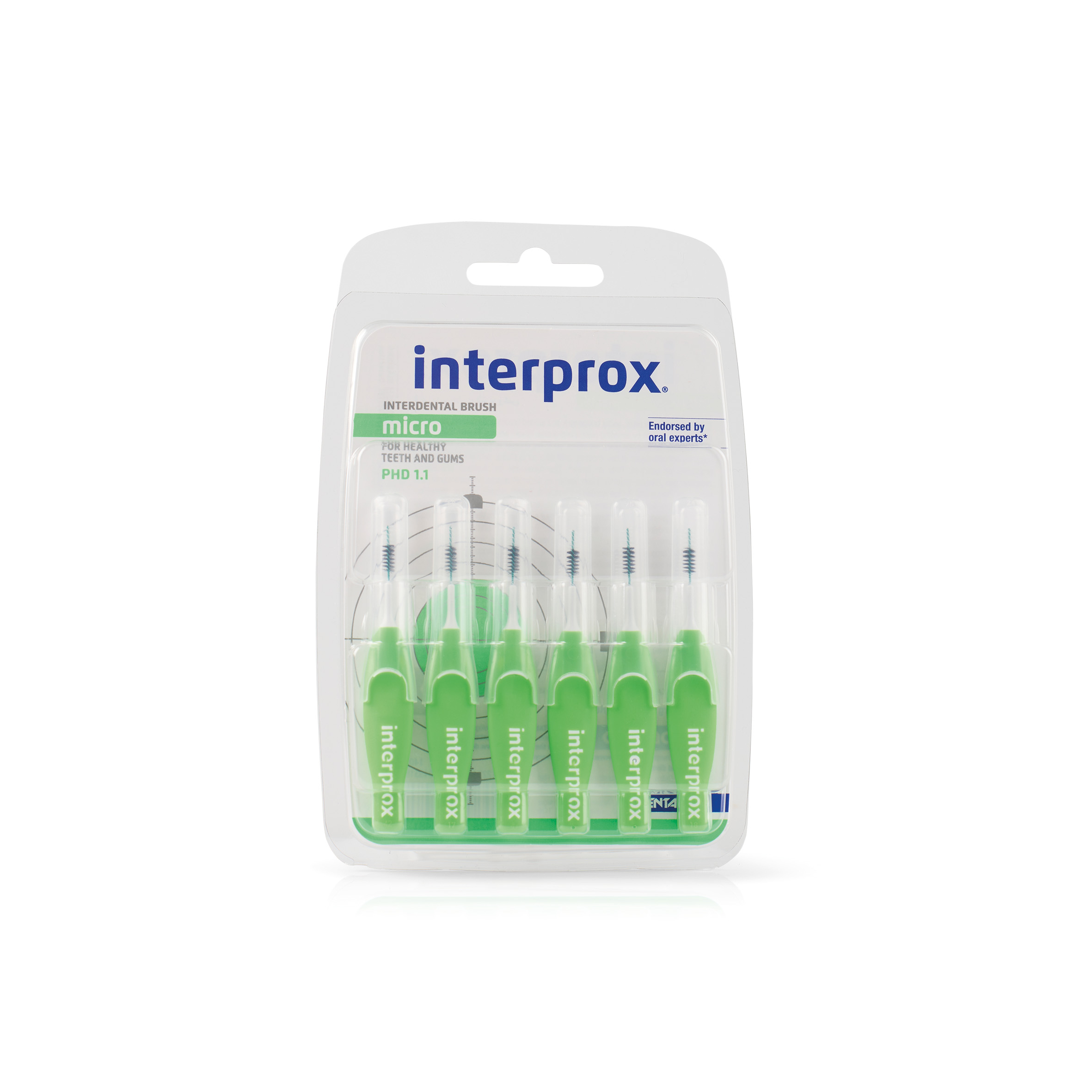 Interprox Premium microgroen 2.4mm (6 stuks)