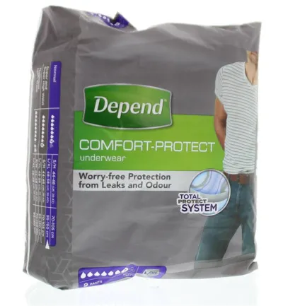 Depend Pants men normal maat L/XL (9 stuks)