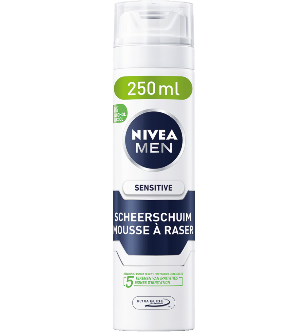 Nivea Men scheerschuim sensitive (250 ml)