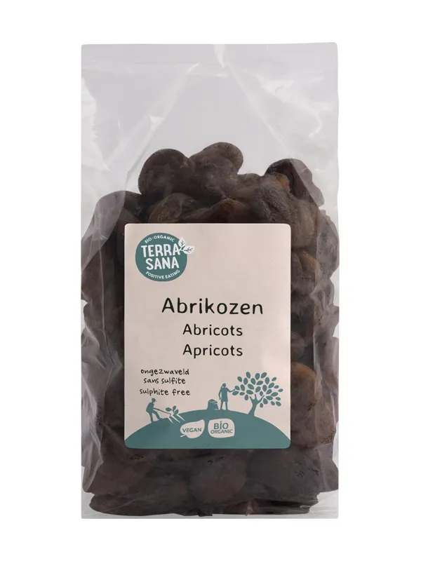 Terrasana Raw Abrikozen Ongezwaveld Bio (1000 gr)