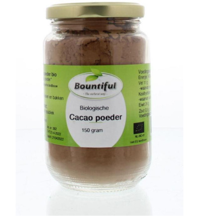 Bountiful Cacao Poeder Bio (150 gr)
