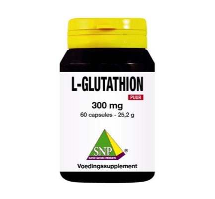 Snp L-Glutathion 300 mg puur (60 capsules)
