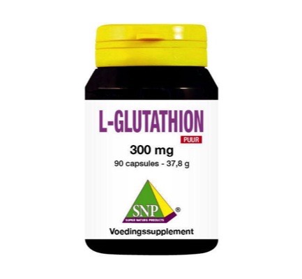 Snp L-Glutathion 300 mg puur (90 capsules)