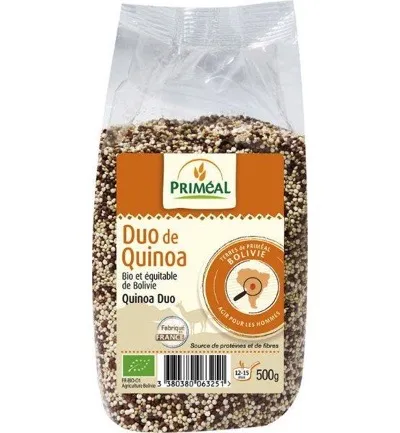 Priméal Quinoa duo wit en rood bio (500 gr)