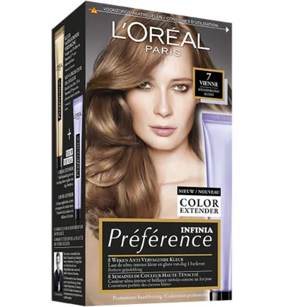 L'Oréal Preference Vienne 7.0 Midden Blond (1 set)